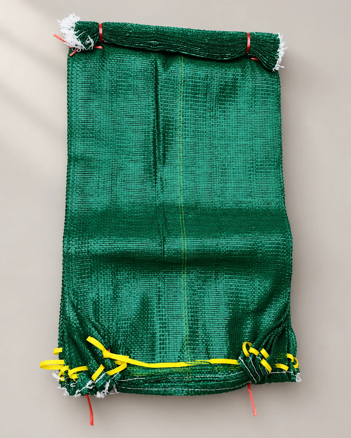 Green mesh bags