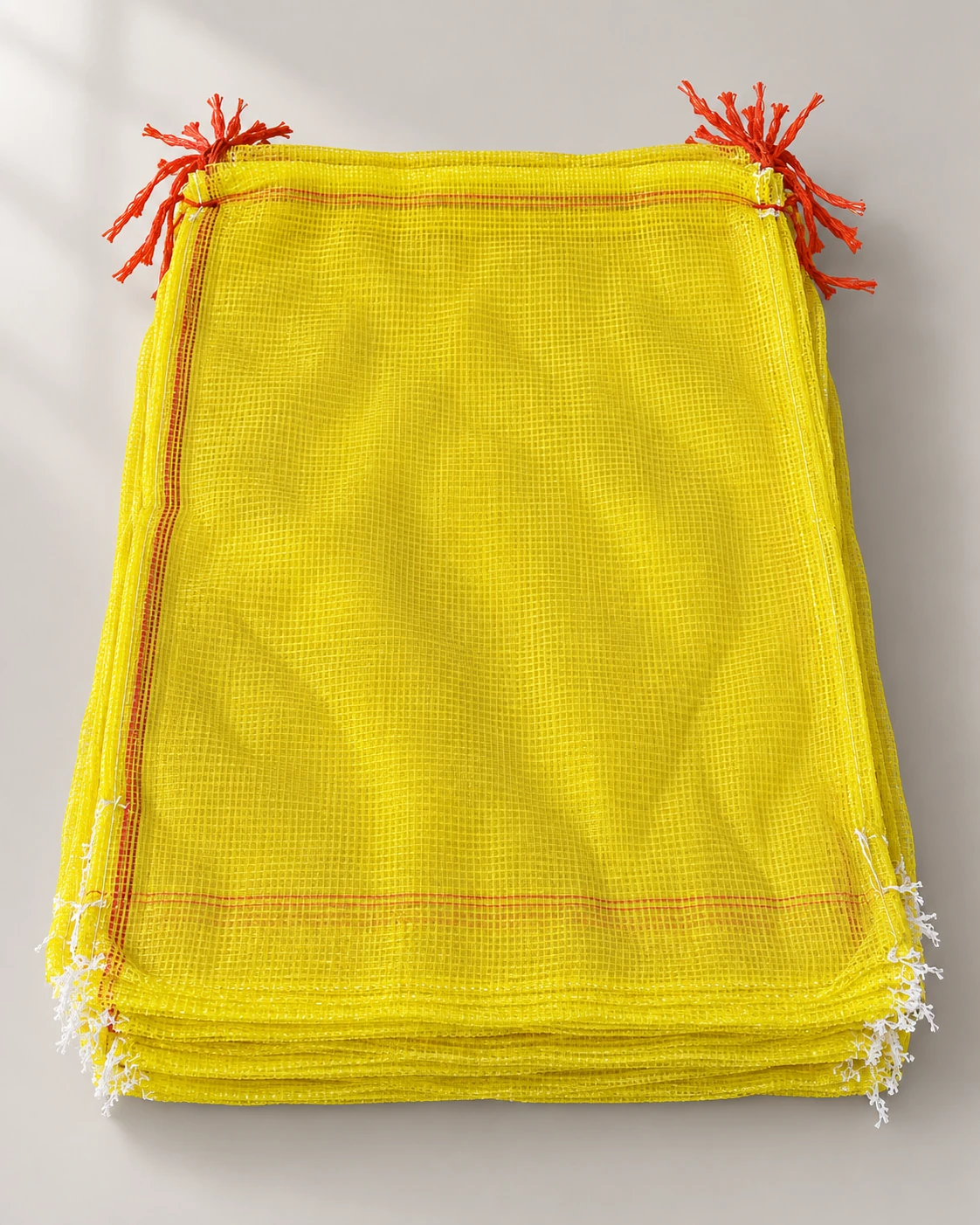 Yellow mesh · stacked