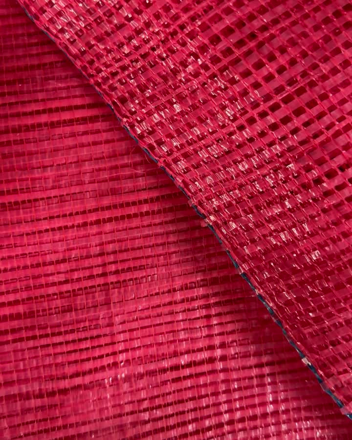 Pink mesh close-up