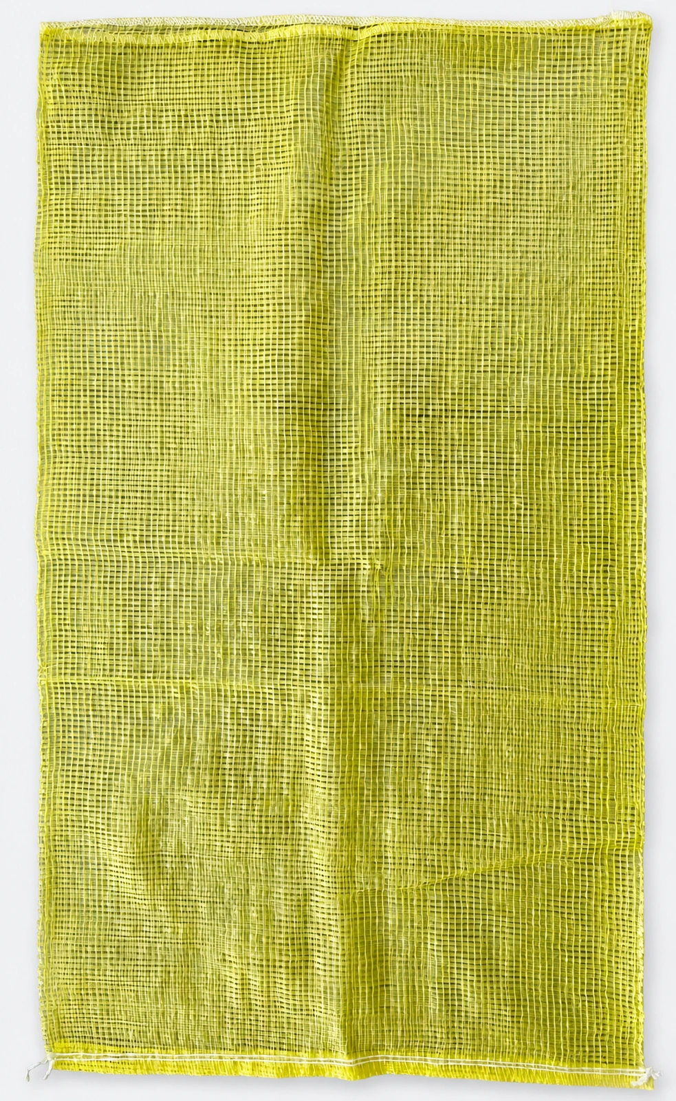 Yellow fine mesh bag