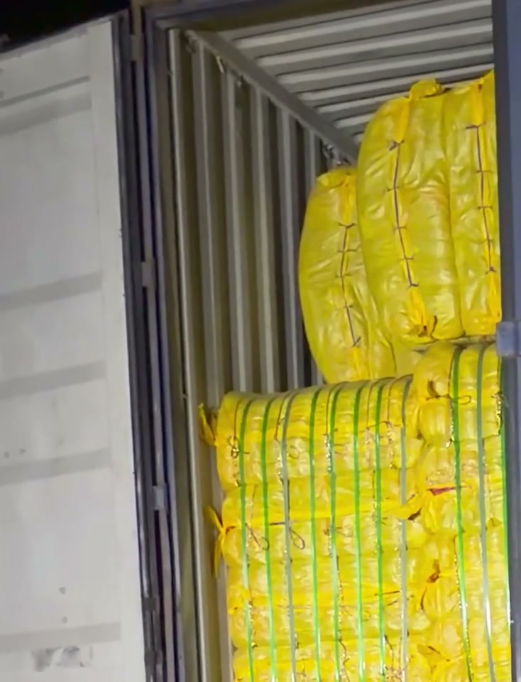 Night-time container loading