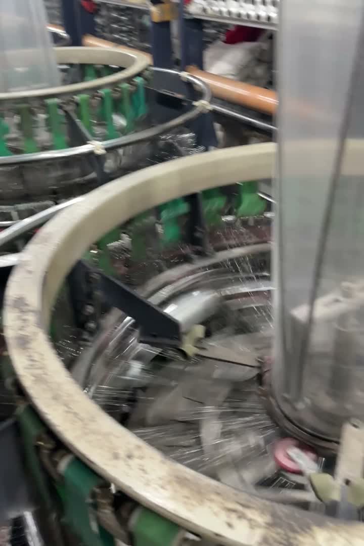 Clear woven bag